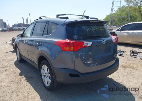 2013 Toyota Rav4 Limited from USA, damaged, VIN 2T3DFREV8DW070453